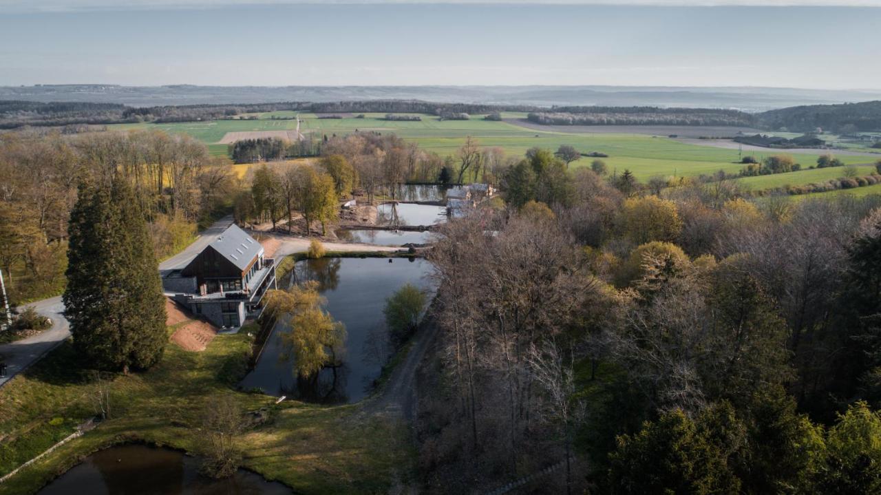 Les Pavillons De La Libellule Villa Beauraing Bagian luar foto